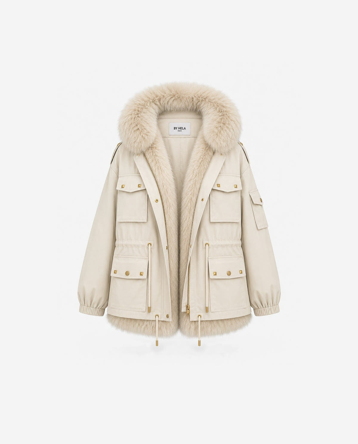 doudoune-oversized|Beige