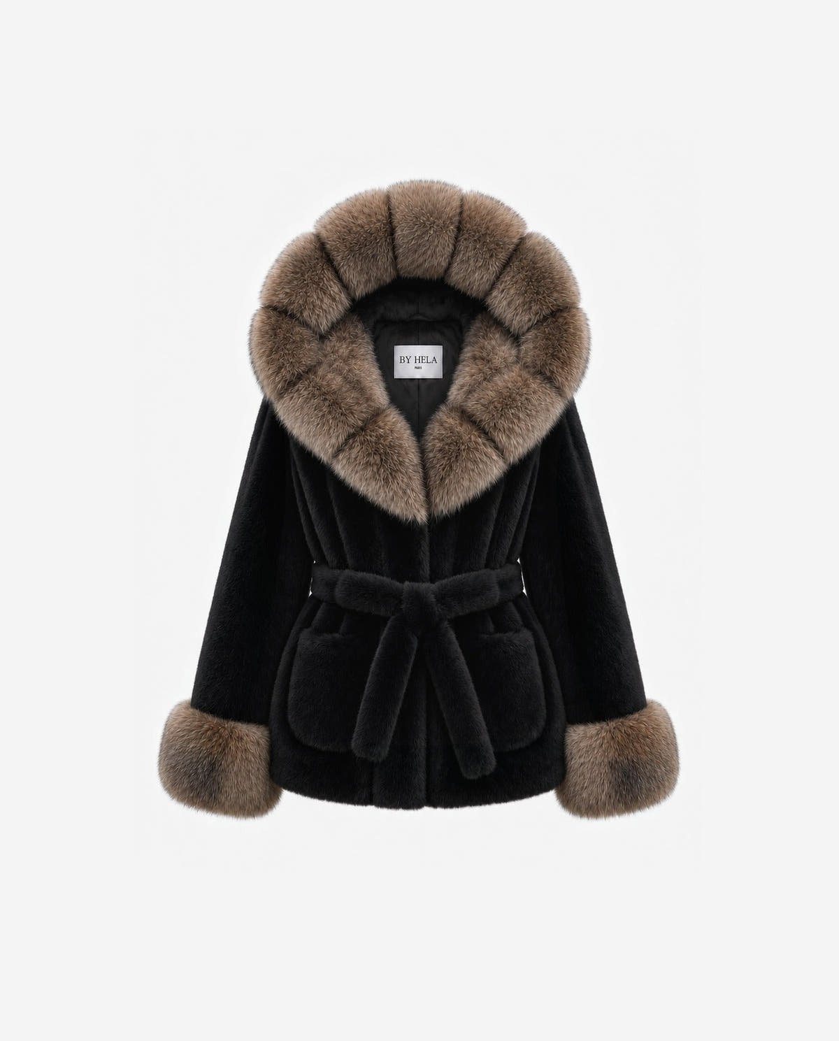 alaya-coat|Noir