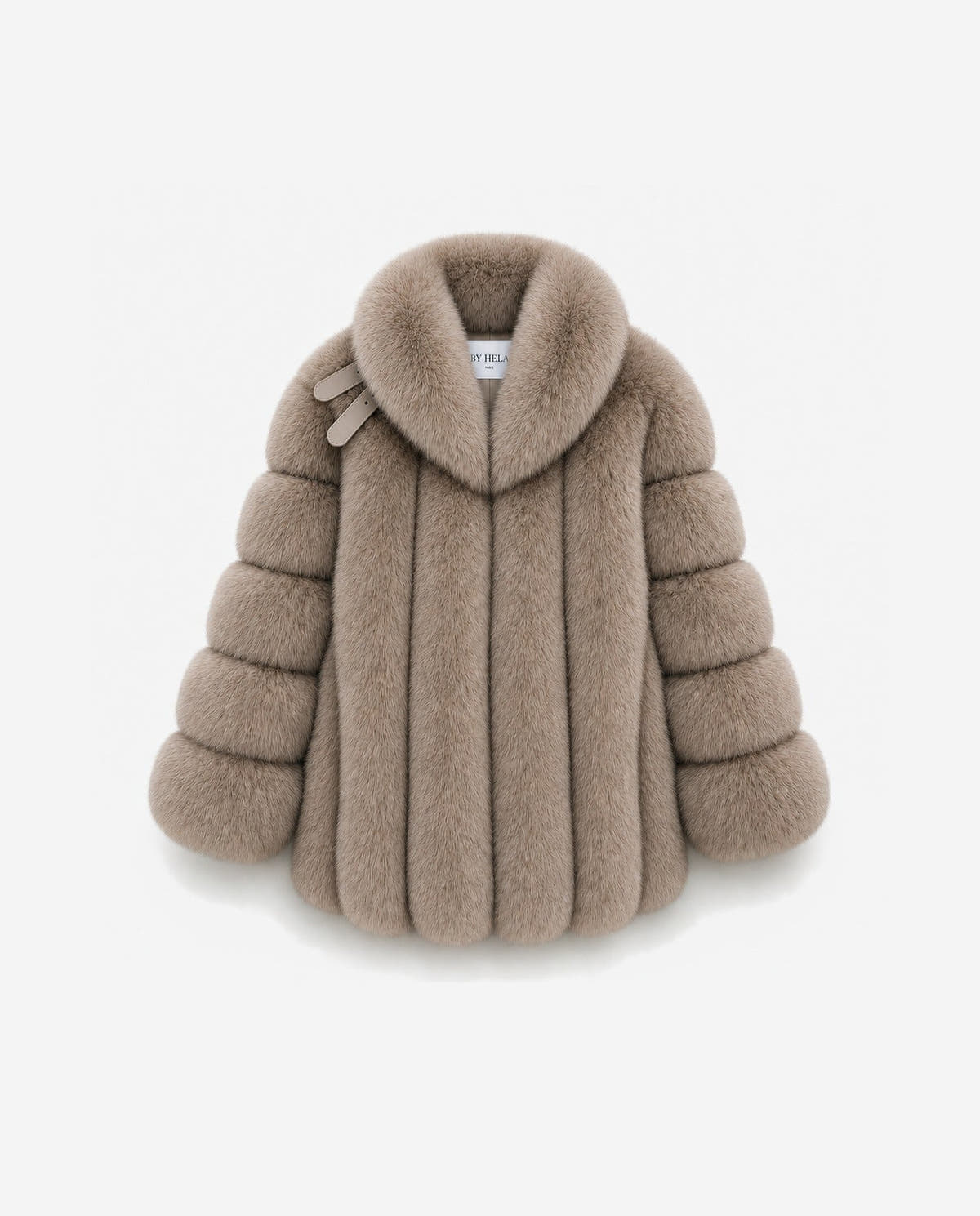 collar-coat|Taupe