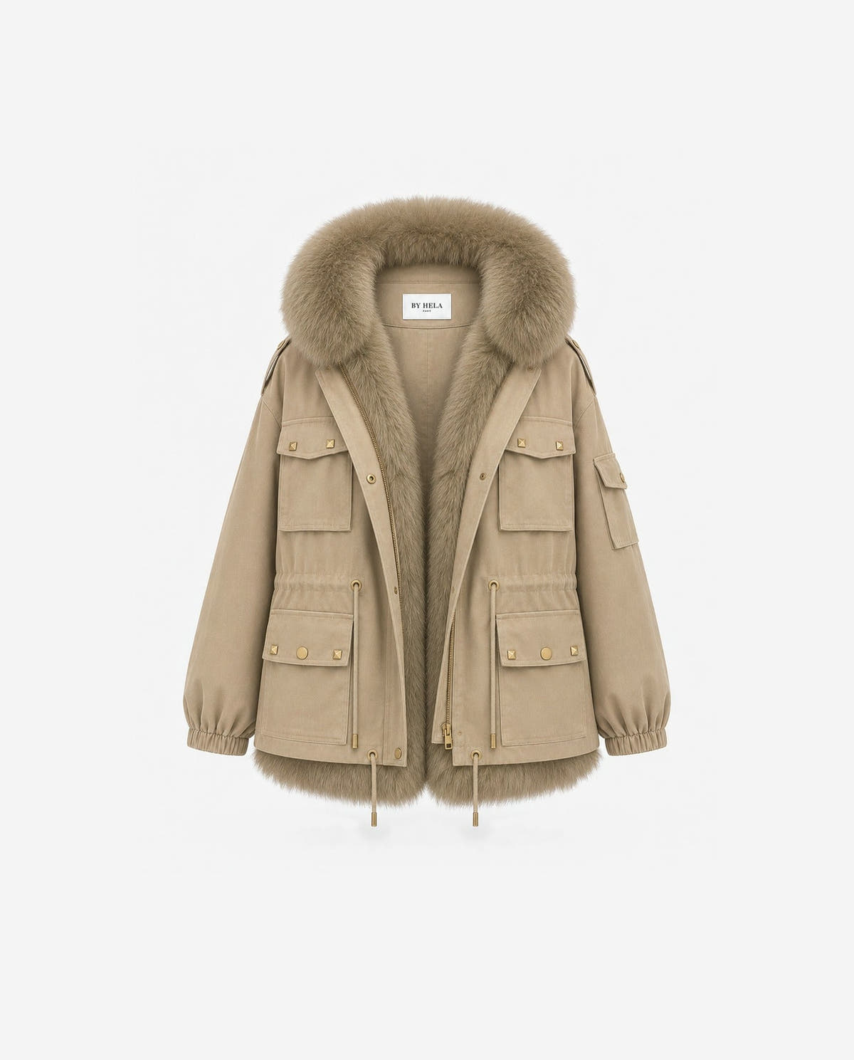 doudoune-oversized|Taupe