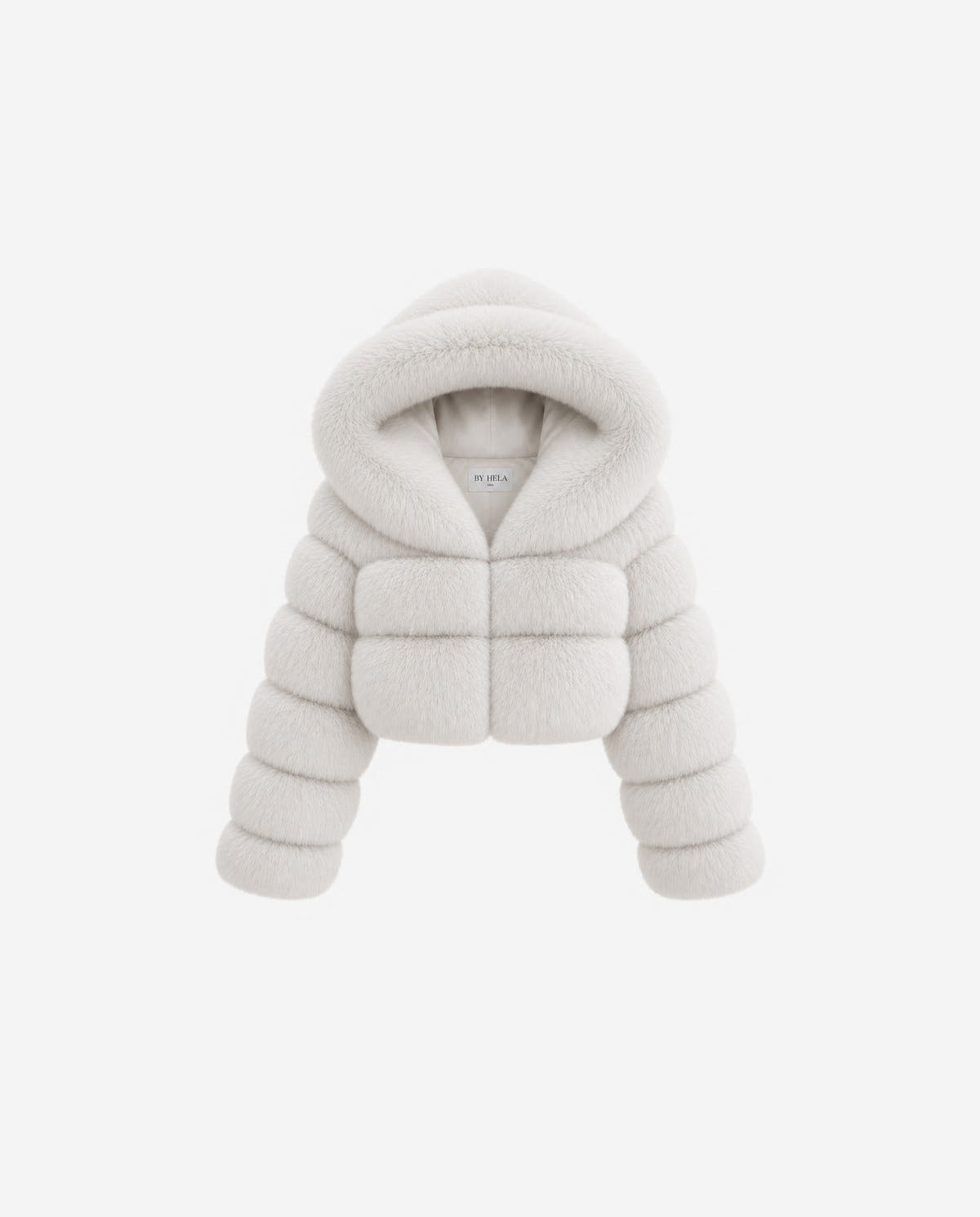 hooded-bubble-coat|Blanc naturel