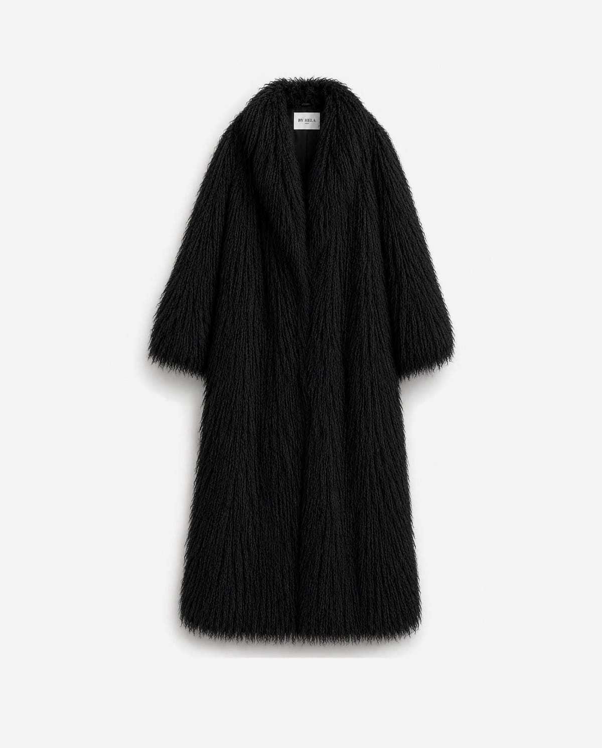 maxi-long-mongolian-coat|Noir