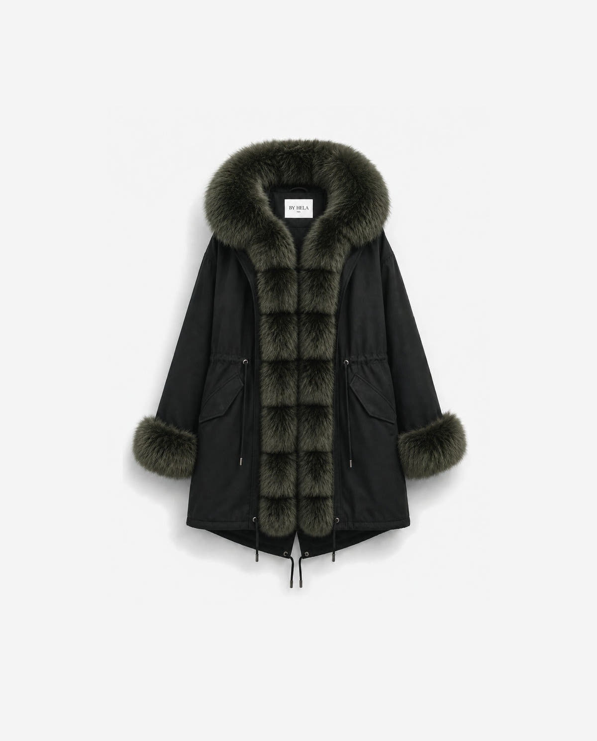 parka-dox-oversized|Noir — fourrure kaki