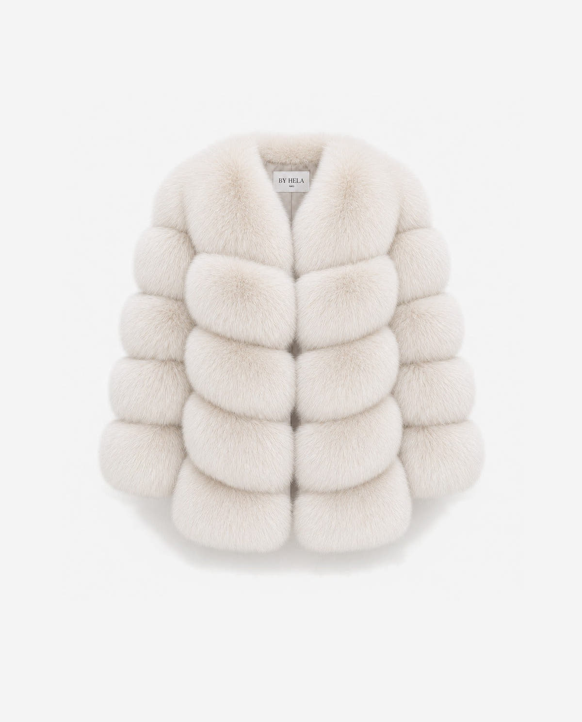 round-coat|Blanc naturel